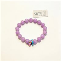 Bracciale Sicylui Donna in Pietre dure 1480BR34-VIOLA